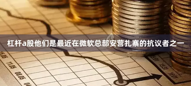 杠杆a股他们是最近在微软总部安营扎寨的抗议者之一